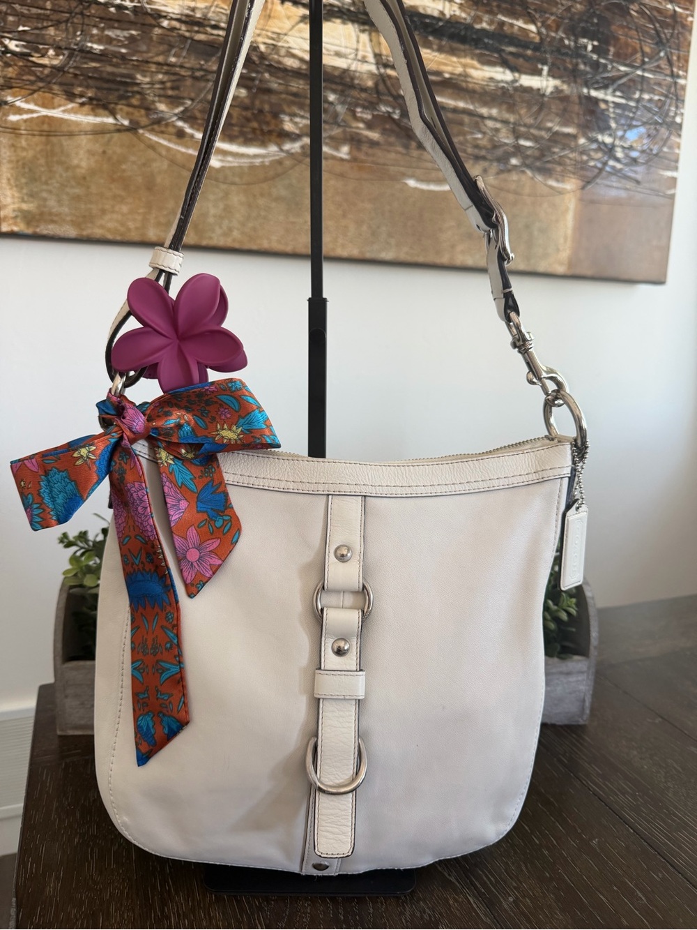 Y2K Coach Chelsea Hobo Duffle Bag  F14018